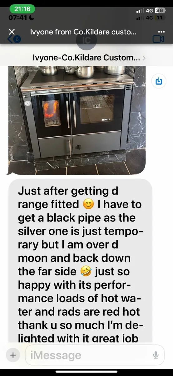 Senko Solid Fuel Cooker heats 24 radiators!!! - Image 3