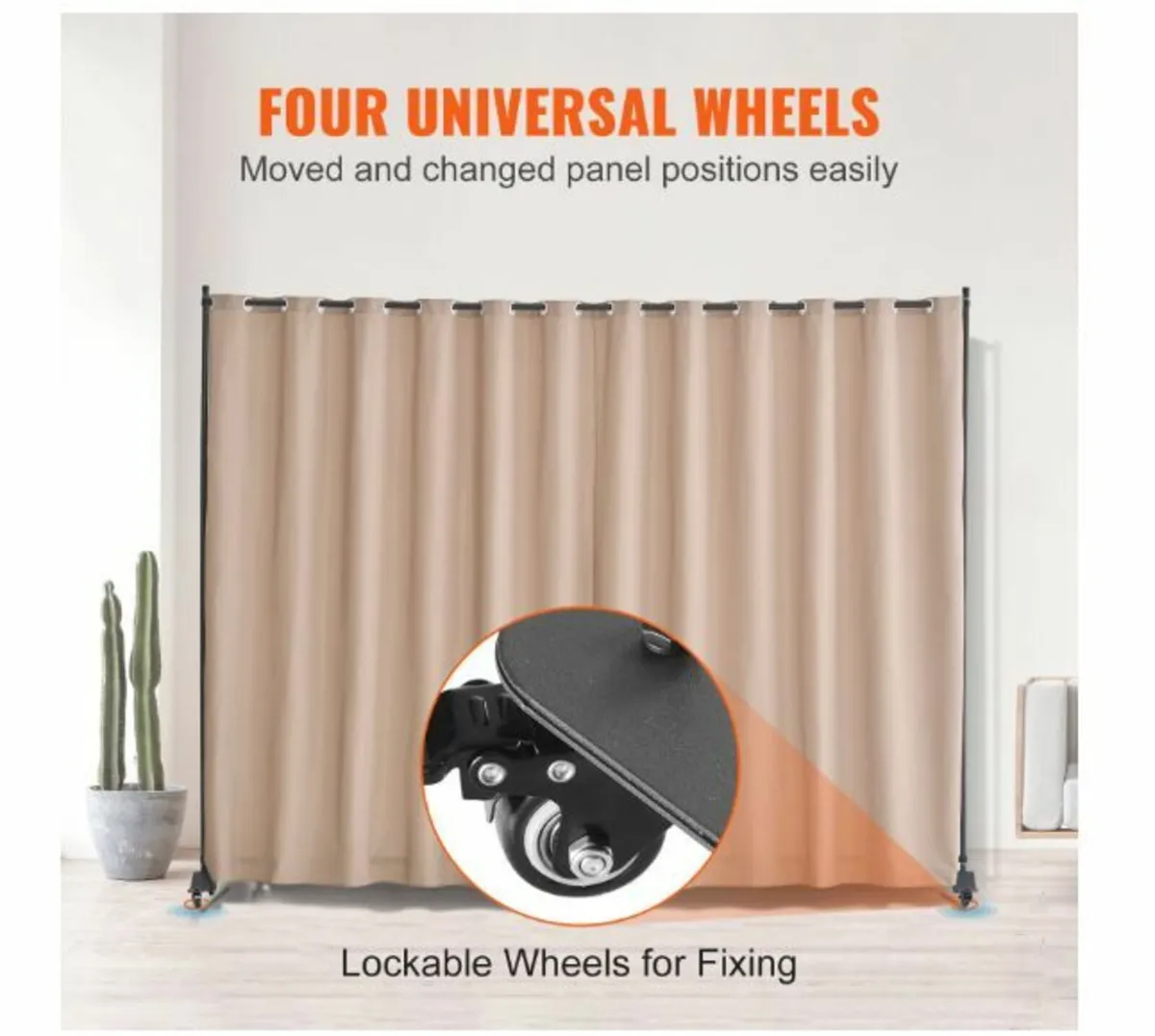 Room Divider Portable Panel Room Divider - Image 2