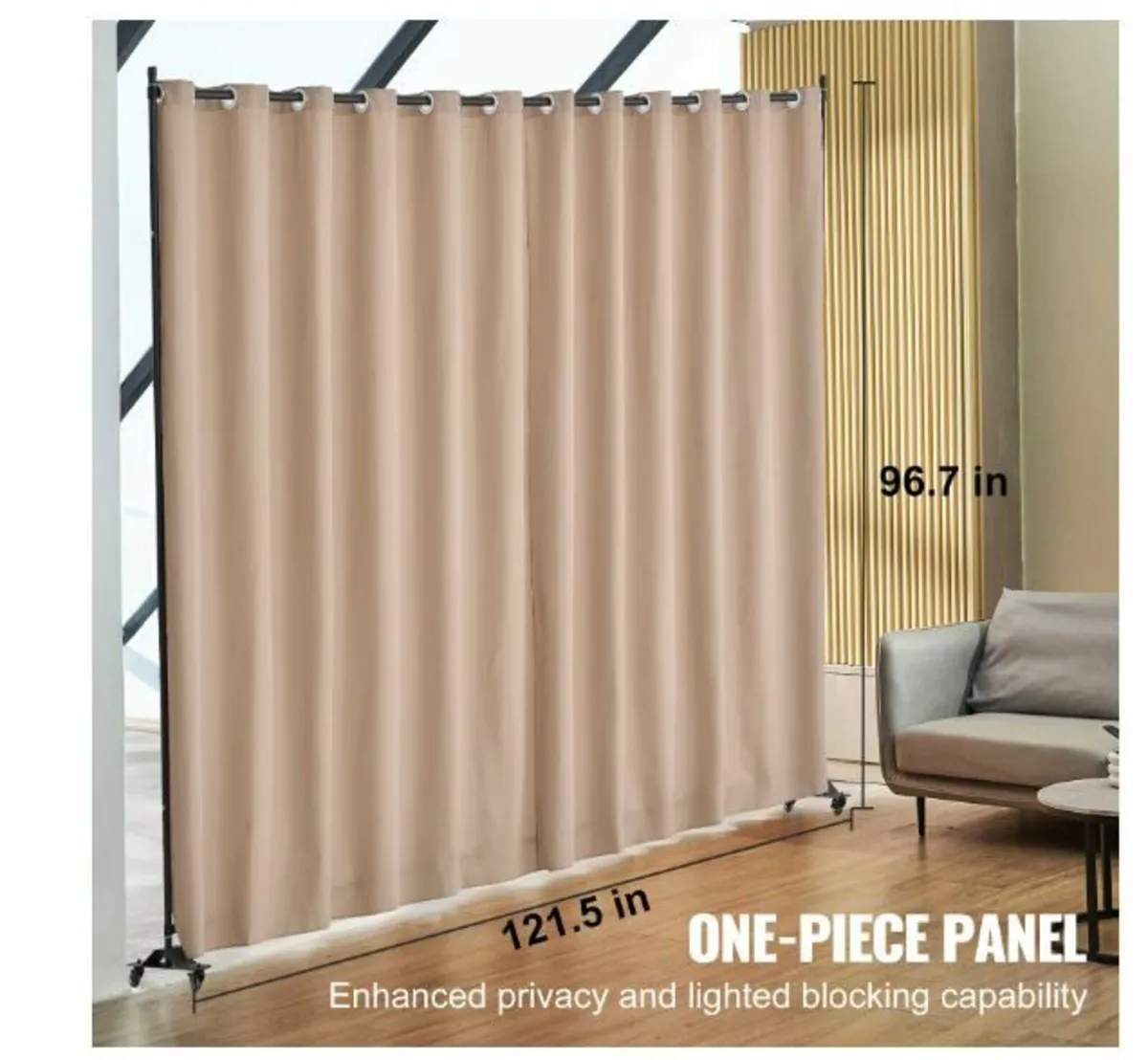 Room Divider Portable Panel Room Divider - Image 3