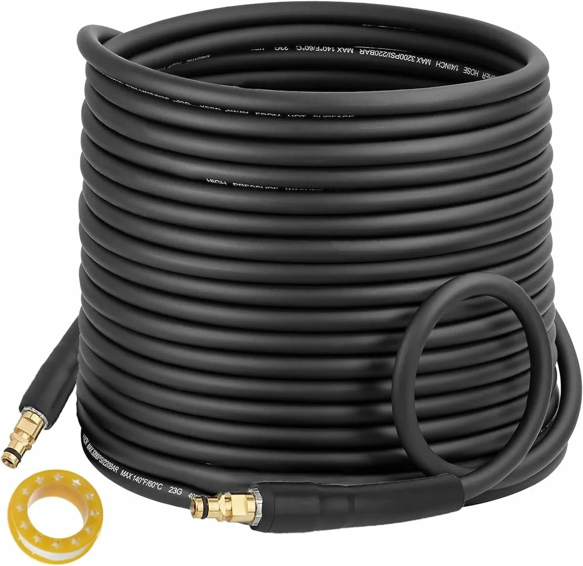 10M/32FT High Pressure Washer Replacement Hose for - Image 1