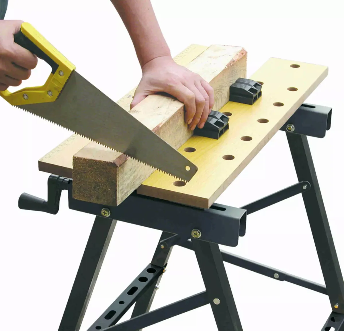 DIY Foldable Trestle Workbench 100kg NEW - Image 3
