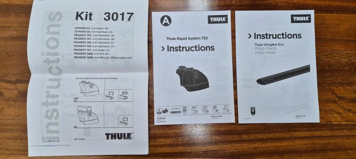 Thule Roof Bars - Image 3