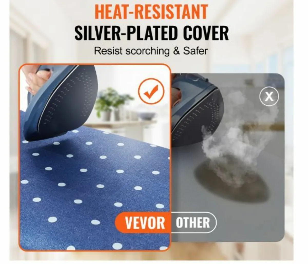Ironing Board with Bottom Storage Tray - Image 2