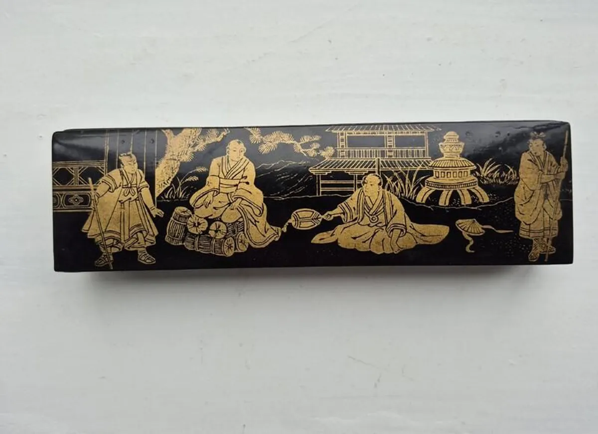 Rare Antique- Japanese Stamp Box - Image 1