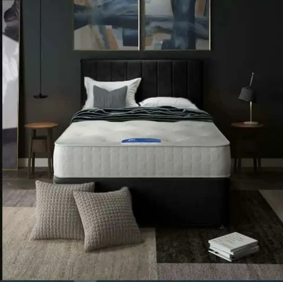 😍 NEW (4FT) QUEEN SIZE DIVAN BEDS WITH MATTRESS - Image 1