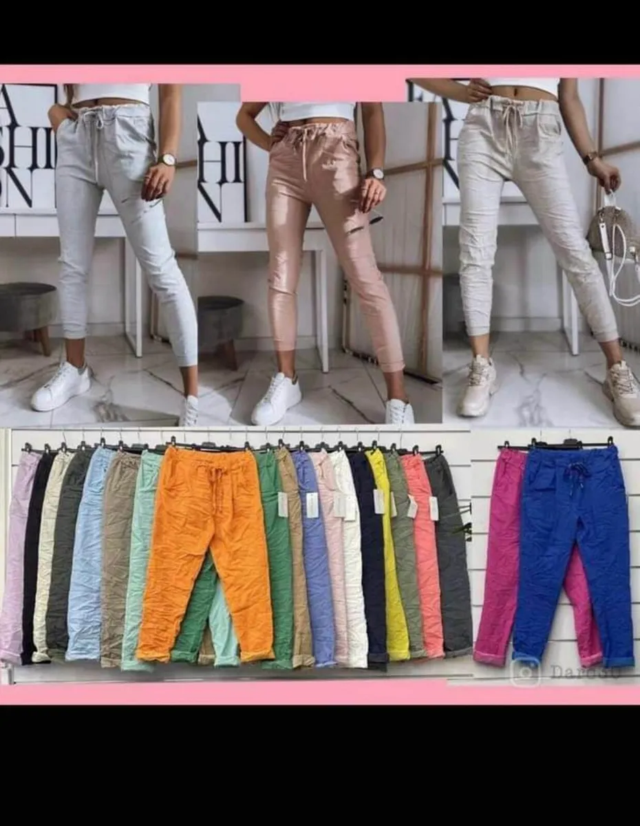 ladies italian stretch trousers 10-16 - Image 4