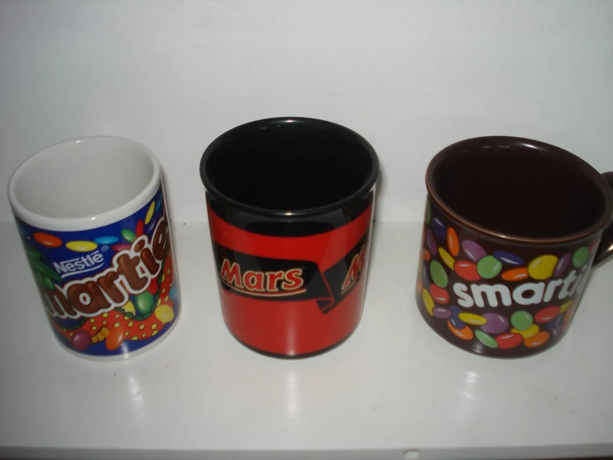 MARS, SMARTIES & M&Ms COLLECTOR CUPS. - Image 2