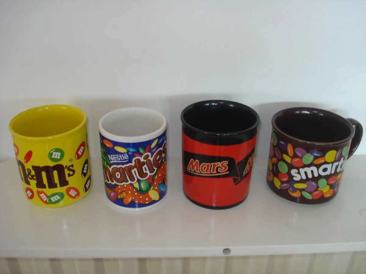 MARS, SMARTIES & M&Ms COLLECTOR CUPS. - Image 4