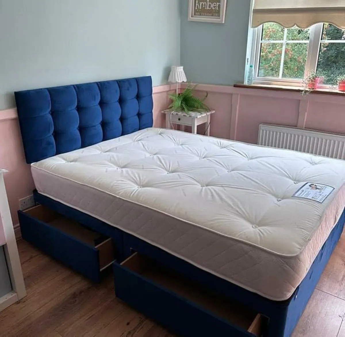 New 4ft6 Divan Beds With Memory Foam Mattress - Image 2