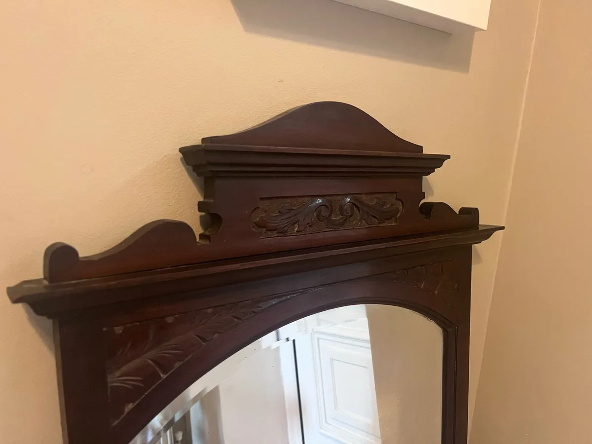 Antique 19th century mirror - Image 1