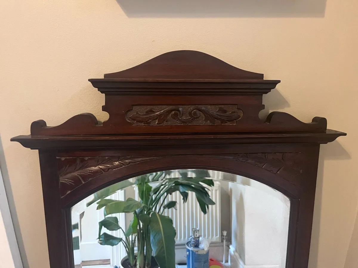 Antique 19th century mirror - Image 2
