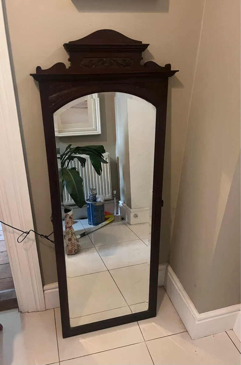 Antique 19th century mirror - Image 4