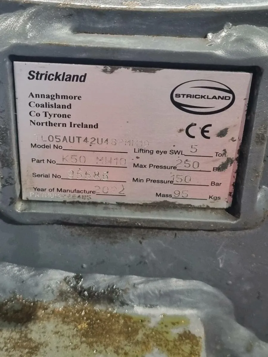 Strickland Hydraulic quick hitch 45mm pins - Image 2