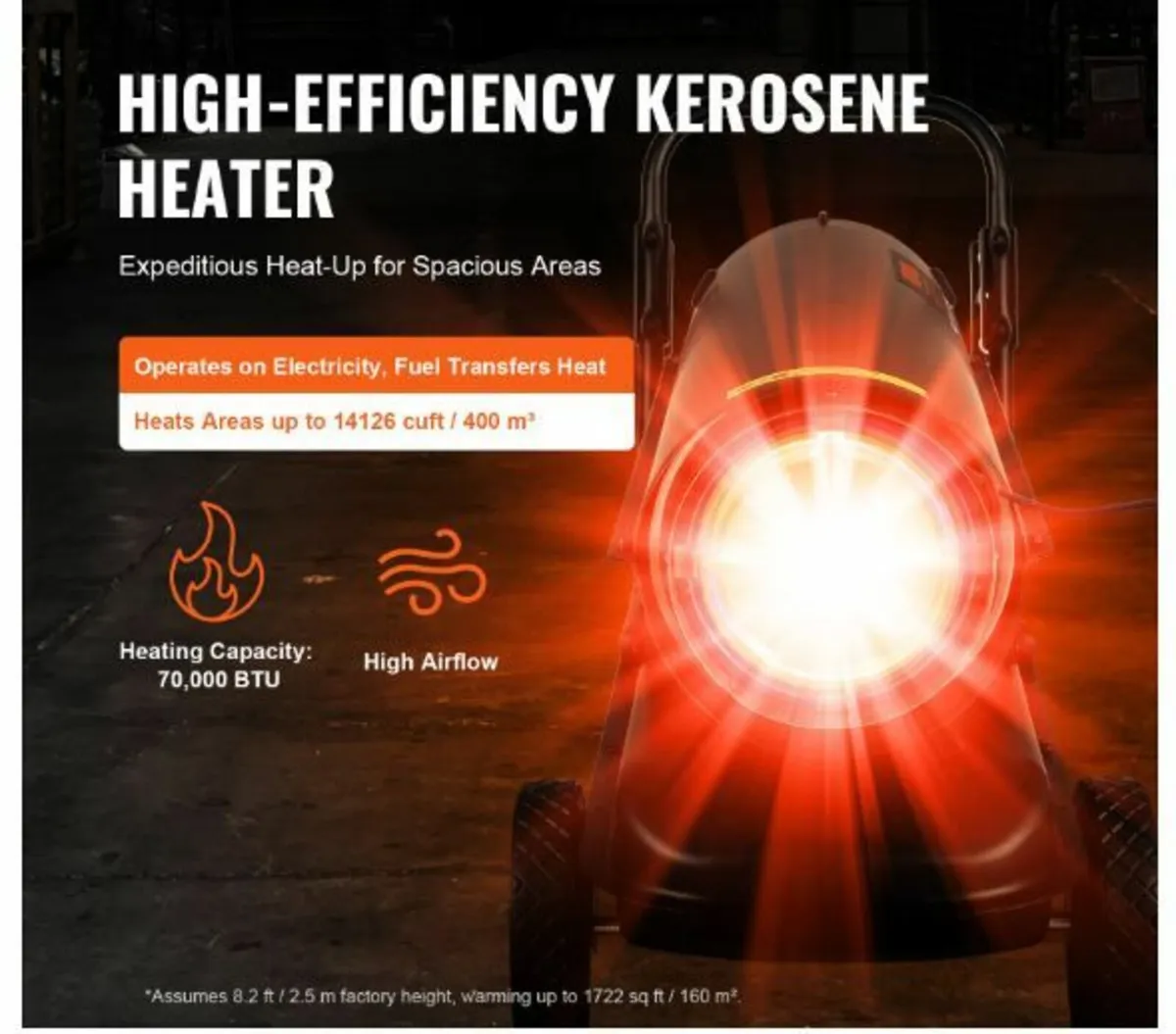 70000Btu Kerosene/Diesel Forced Air - Image 2