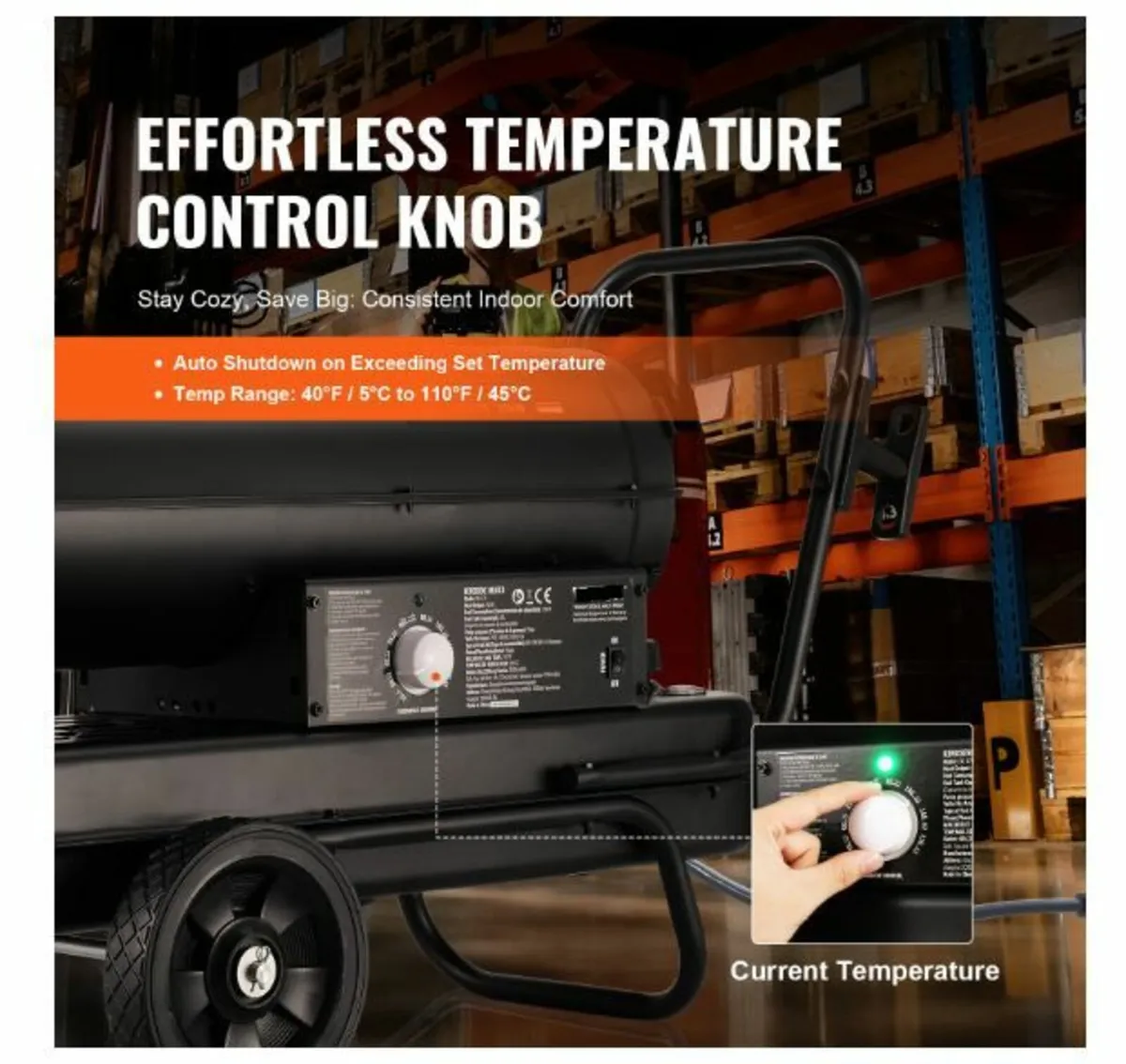 70000Btu Kerosene/Diesel Forced Air - Image 3