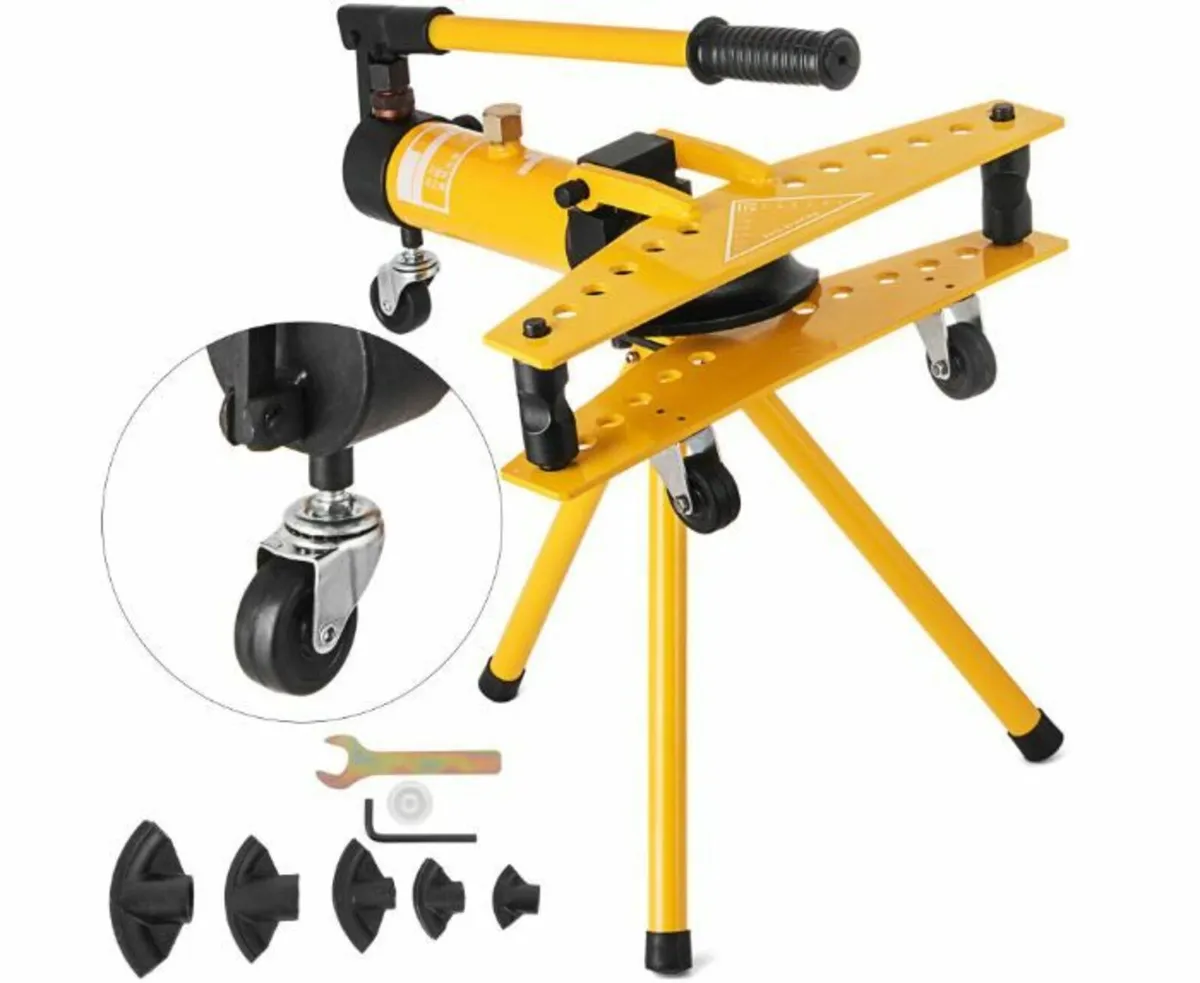 Manual Hydraulic Pipe Tube Bender Machine 10 Ton - Image 1