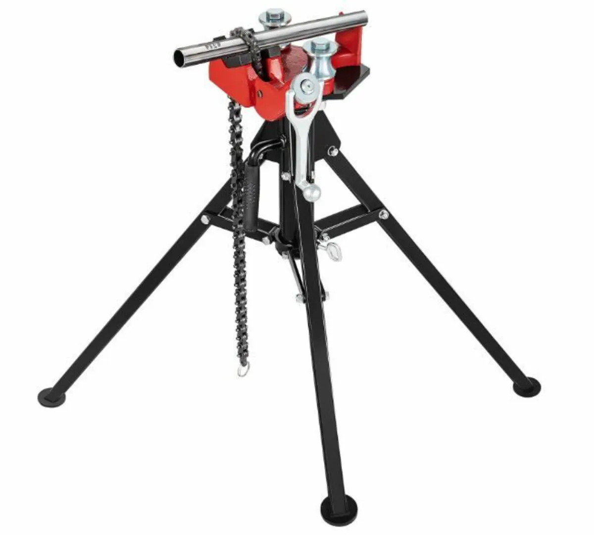 Tripod Pipe Chain Vise | 1/8"-5" Pipe Capacity - Image 1