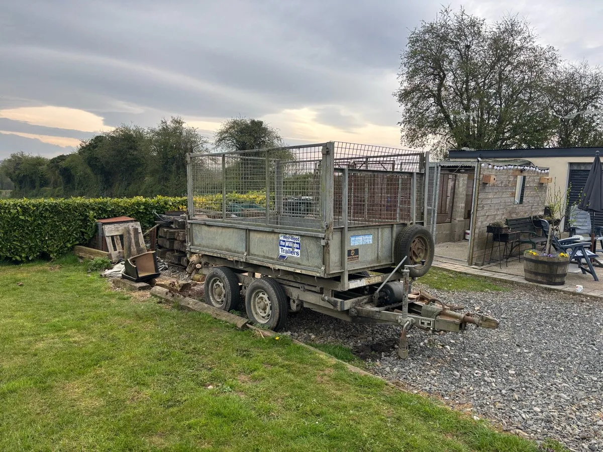 Ifor Williams 8ft Tipping Trailer - Image 1