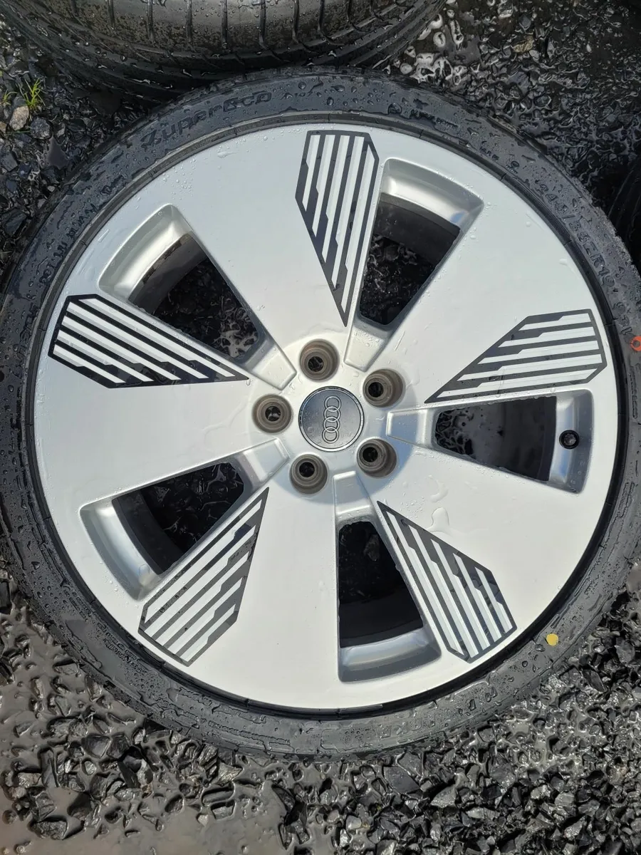 19" Genuine Audi S Line Alloys with tyres - Image 1