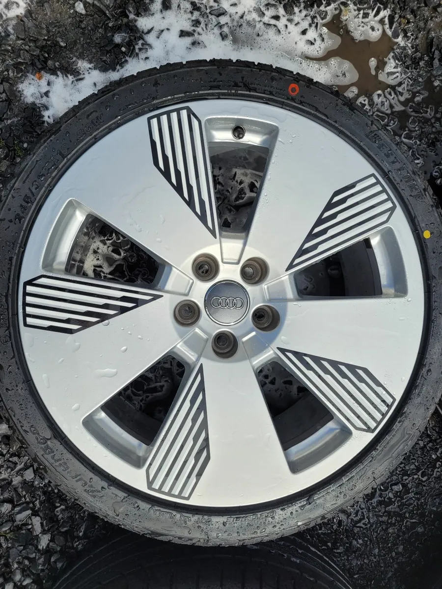 19" Genuine Audi S Line Alloys with tyres - Image 2