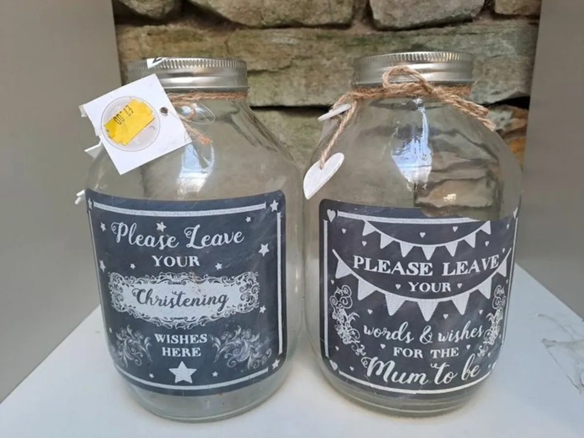 FREE Best wishes Glass bottles - Image 1