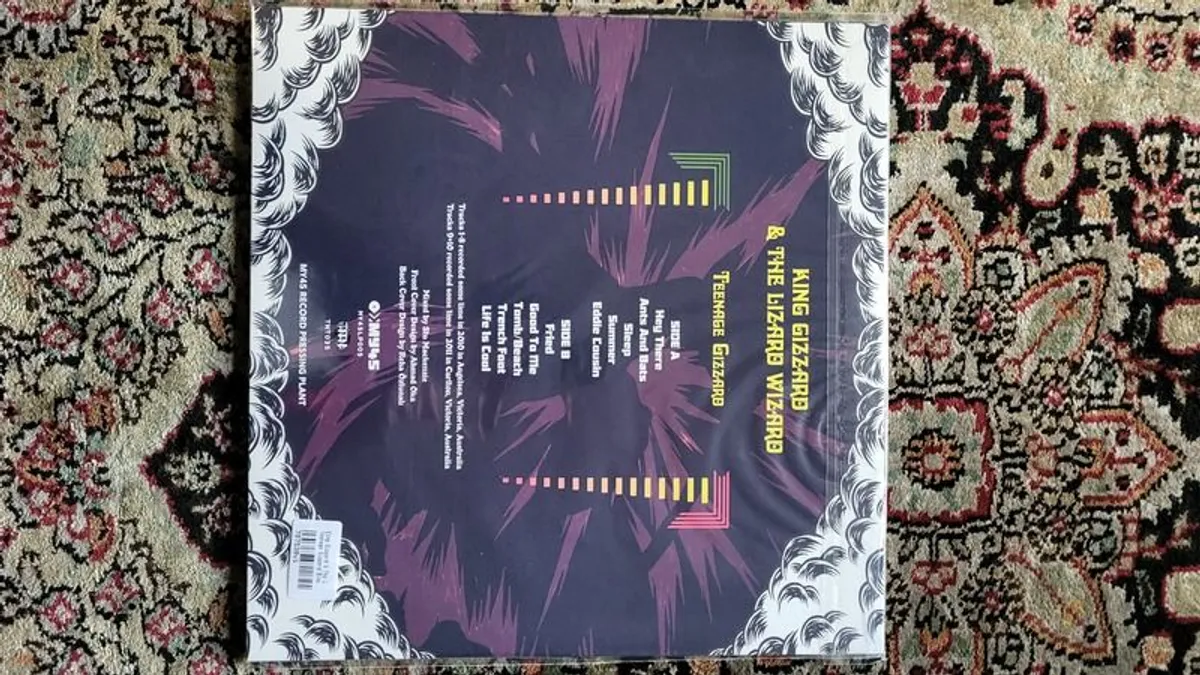 King gizzard: teenage gizzard LP - Image 2