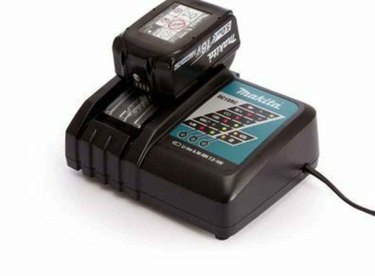 Makita 18V BL1850 5Ah Battery & DC18RC Charger Set