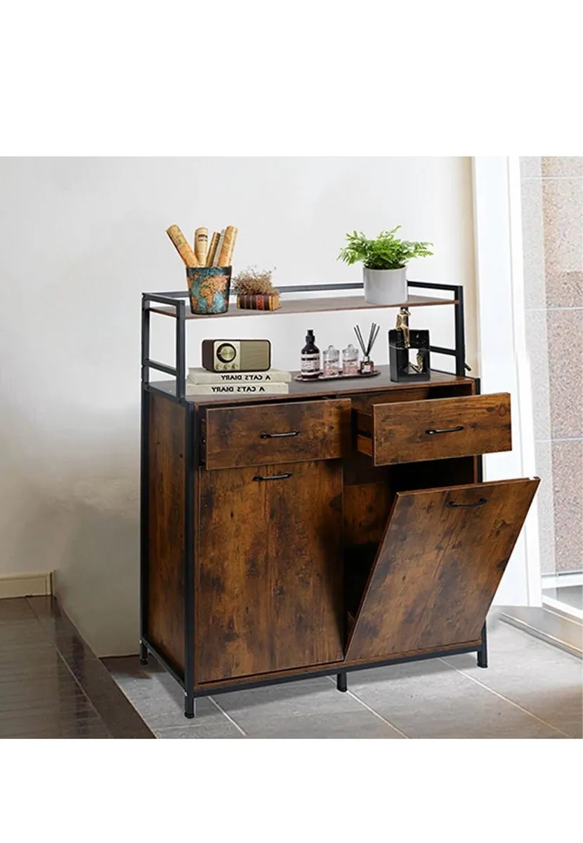 [New] Tilt Out Trash Bin Cabinet - Image 1