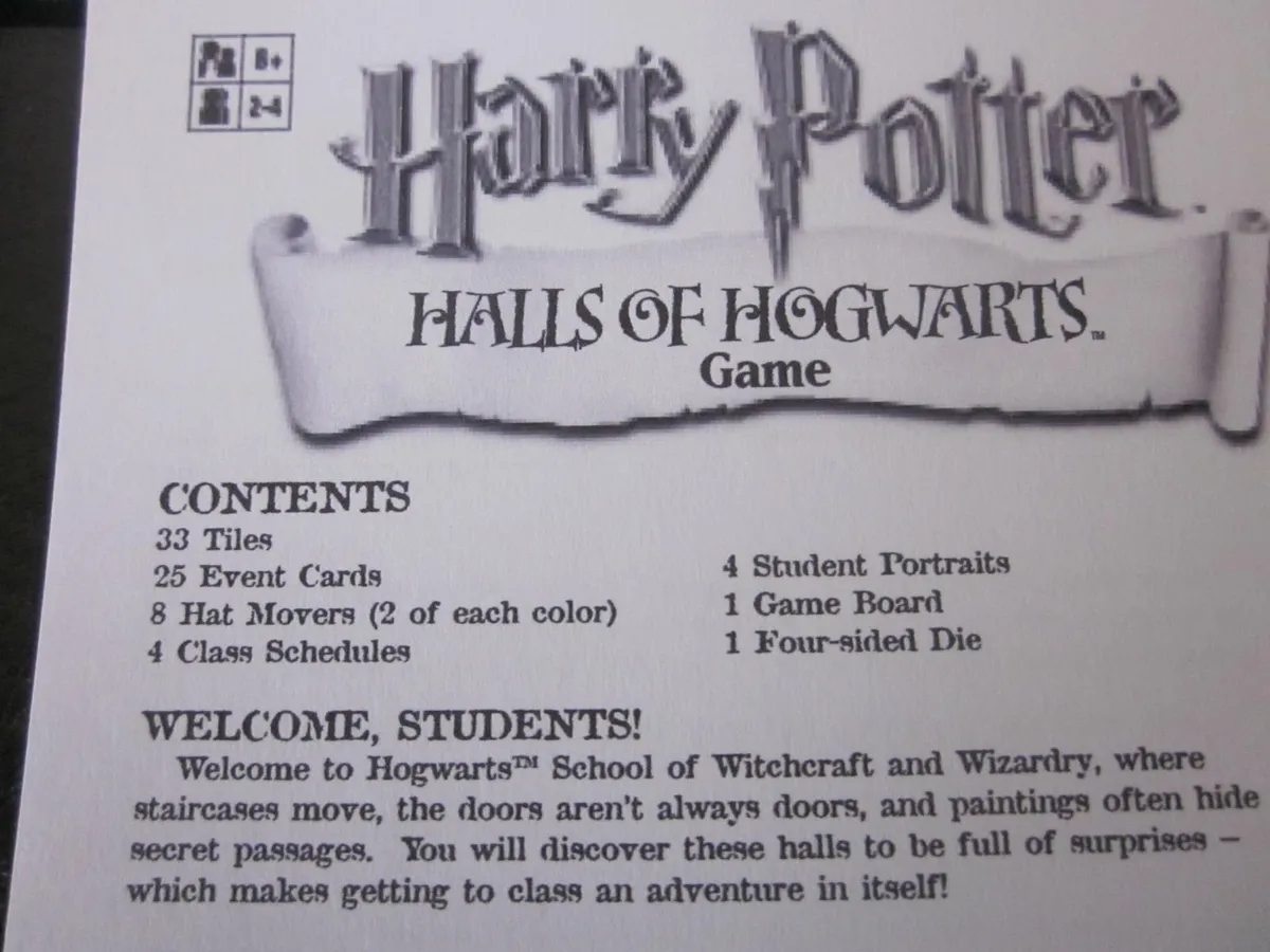 New Harry Potter Halls of Hogwarts Board Game - Image 4