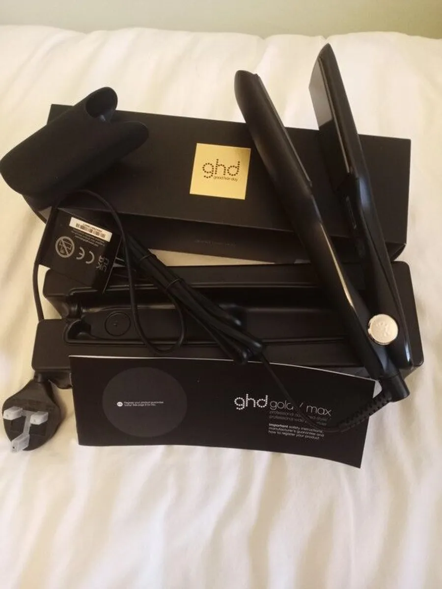 GHD Max Gold Wide Plate Styler. - Image 2