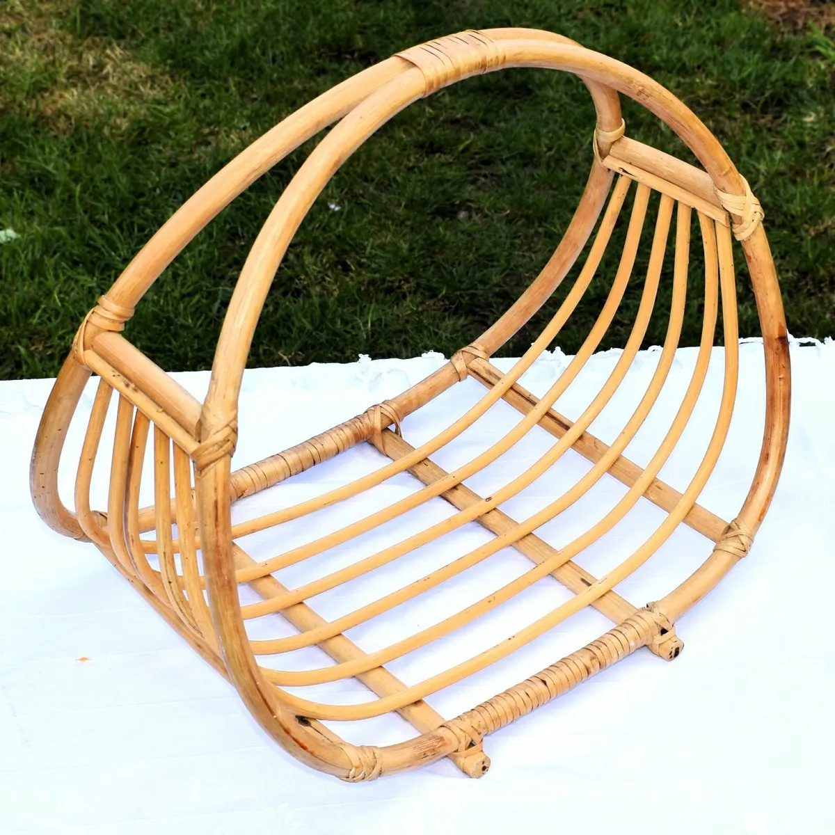 Wicker Magazine Holder - Image 1