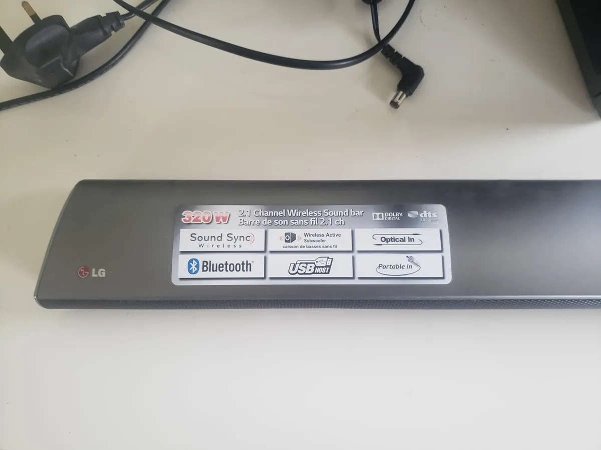 LG Sound Bar - Image 1