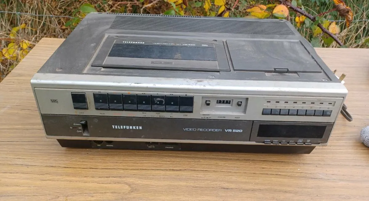 Vintage video recorder