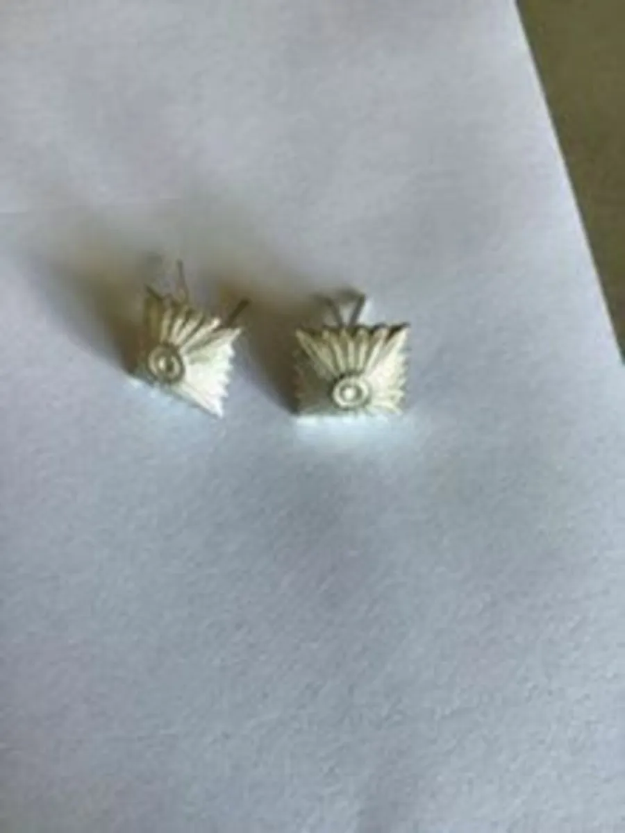 Pair of WW2 German Officers rank pips