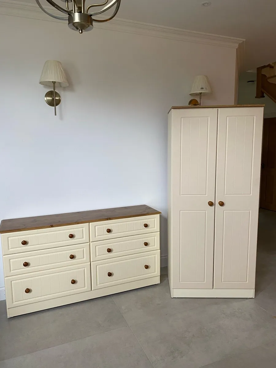 Wardrobe and Chest of Drawers - Image 1