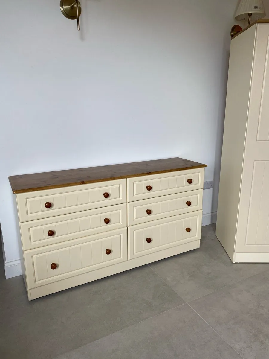 Wardrobe and Chest of Drawers - Image 2