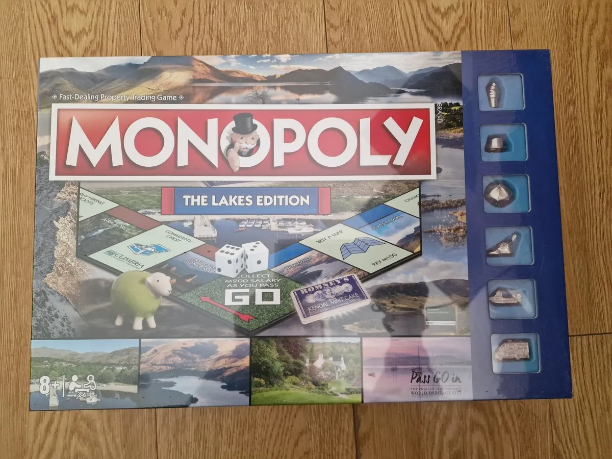 Monopoly The Lakes Board Game - Image 1