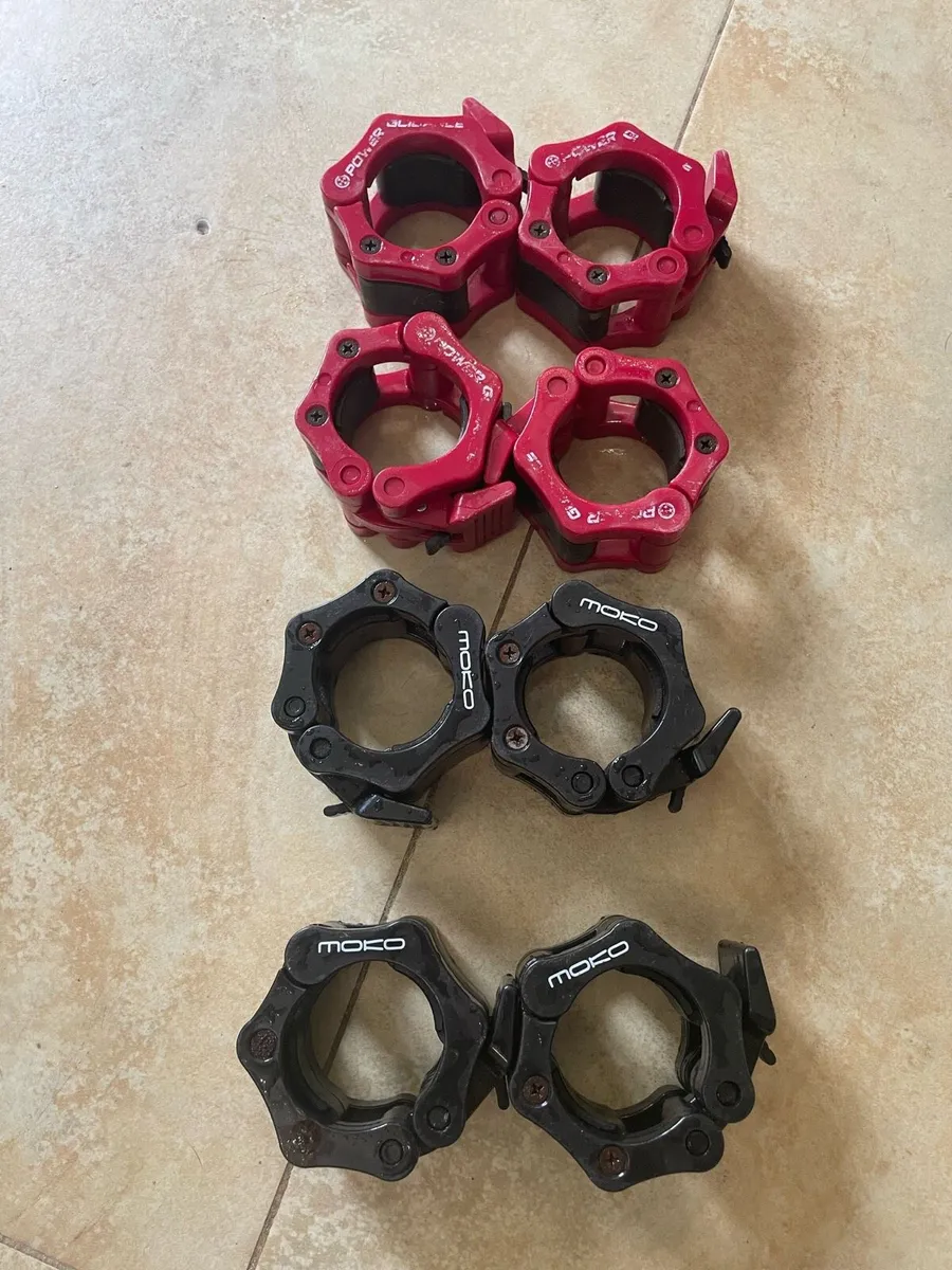 Lock jaw collars / heavy collars for Olympic bars - Image 2