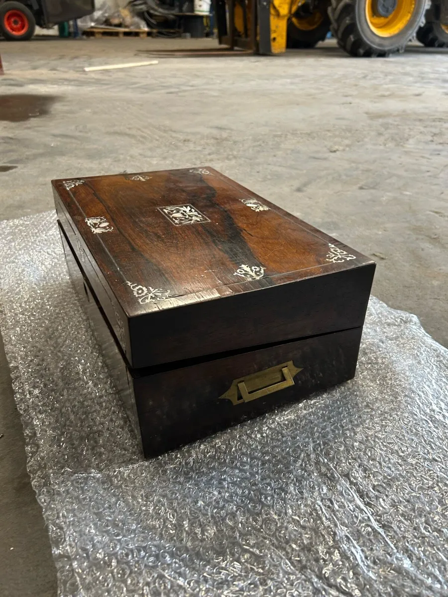 Antique Writing Desk Bureau - Image 3