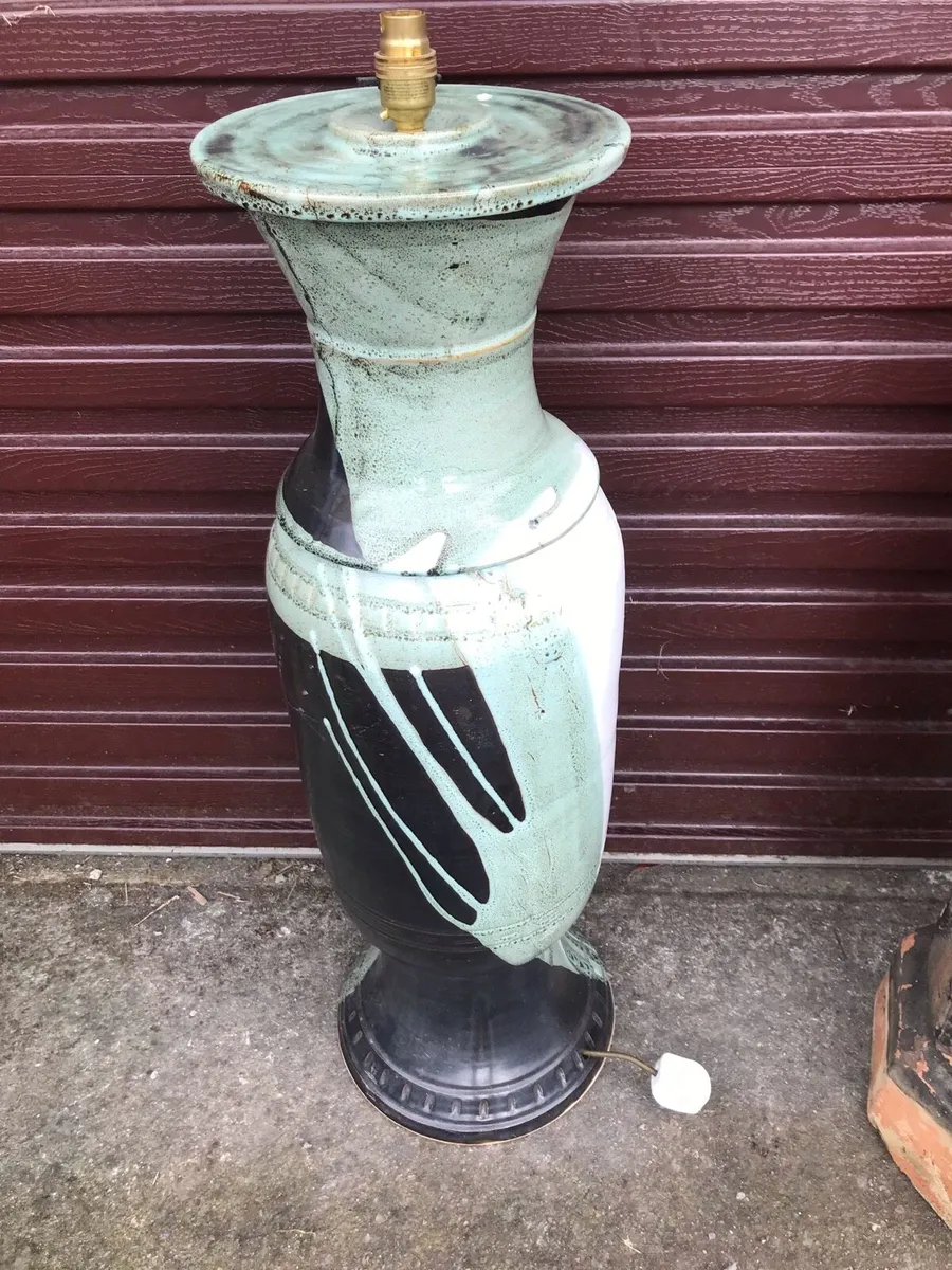Large Ceramic Lamp  84 cm by Finn Kearney - Image 1