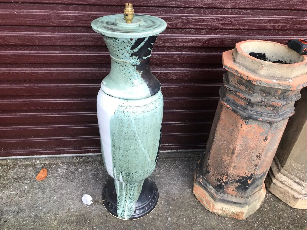 Large Ceramic Lamp  84 cm by Finn Kearney - Image 3