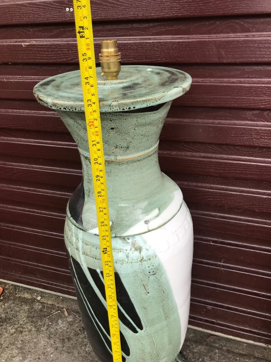 Large Ceramic Lamp  84 cm by Finn Kearney - Image 4