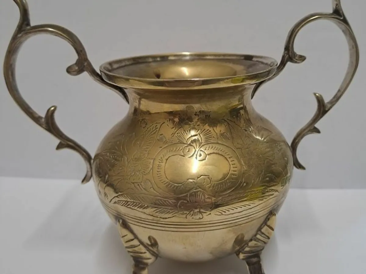 Sugar bowl silver plated - Image 1