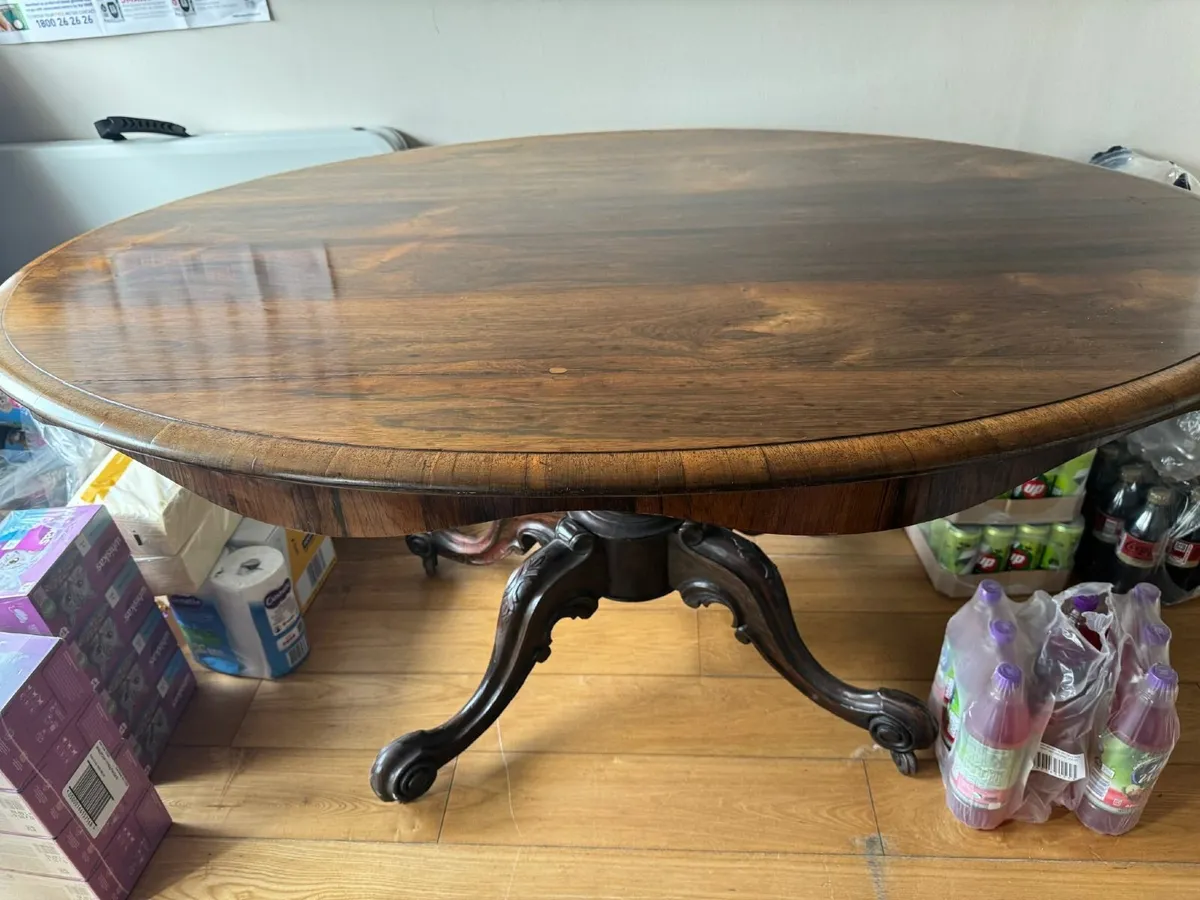 Victorian Mahogany Occasional Table - Image 1