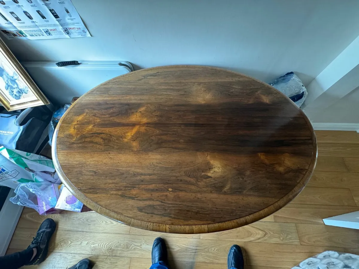 Victorian Mahogany Occasional Table - Image 2