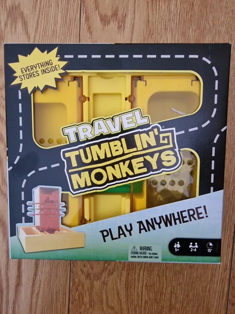 Travel Monkeys Tumblin'  Board Game - Image 1
