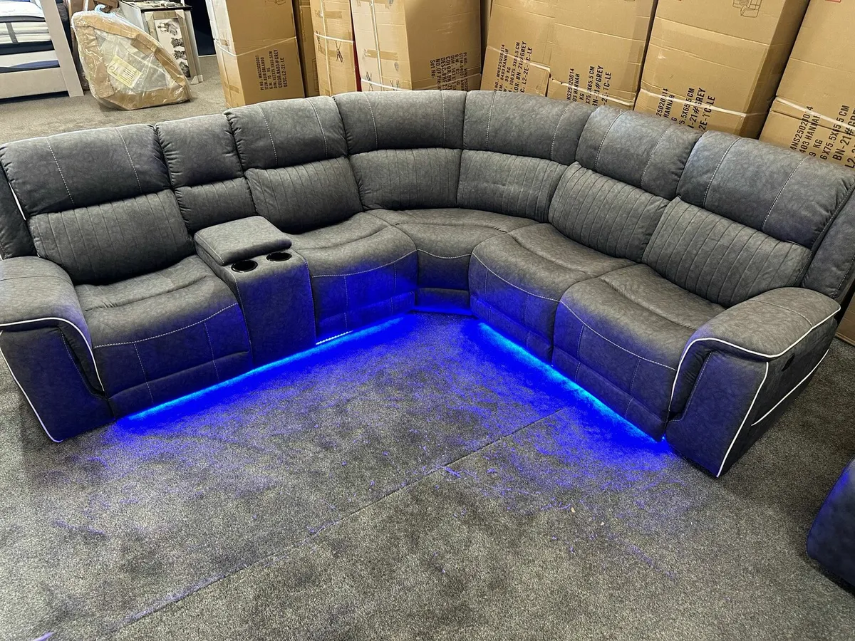" Brand New Electric Recliner Sofas in St-Dublin" - Image 1