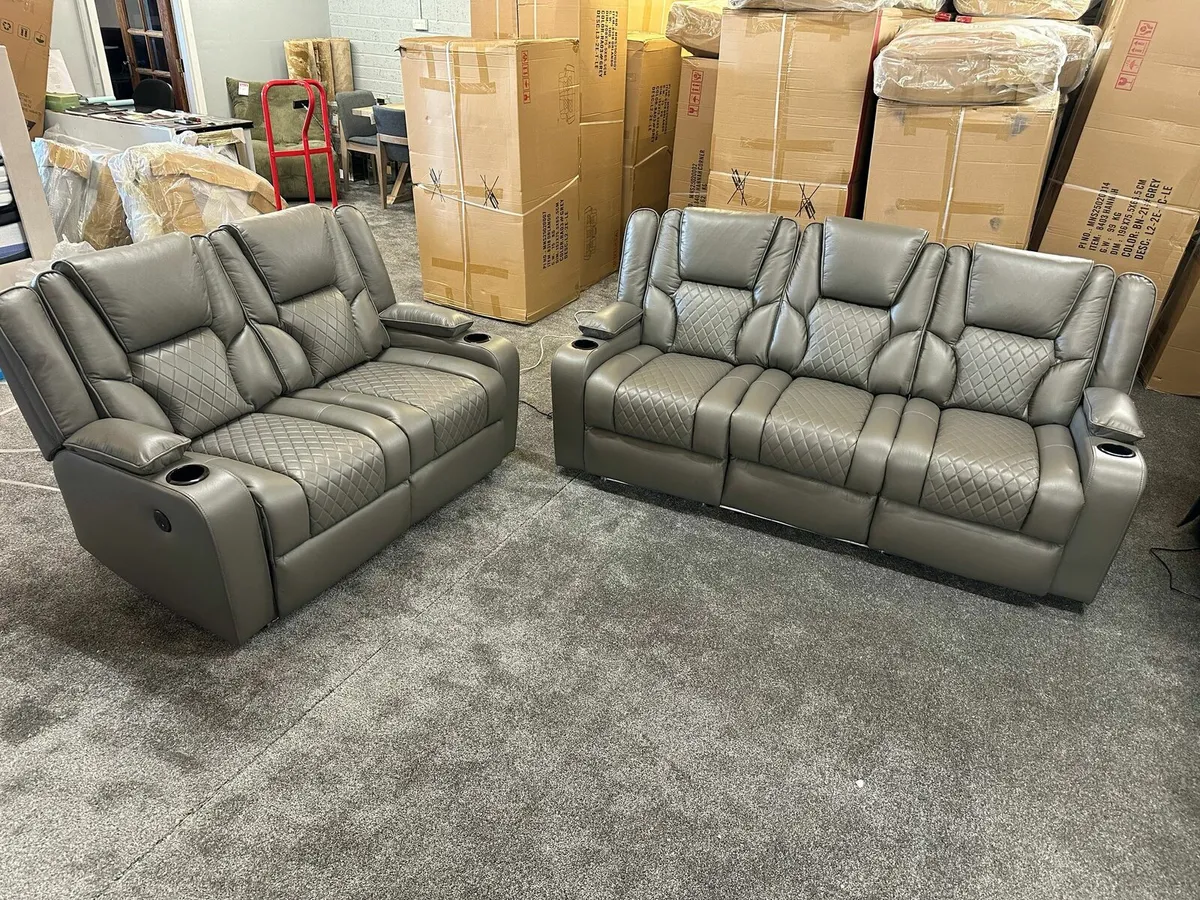" Brand New Electric Recliner Sofas in St-Dublin" - Image 3