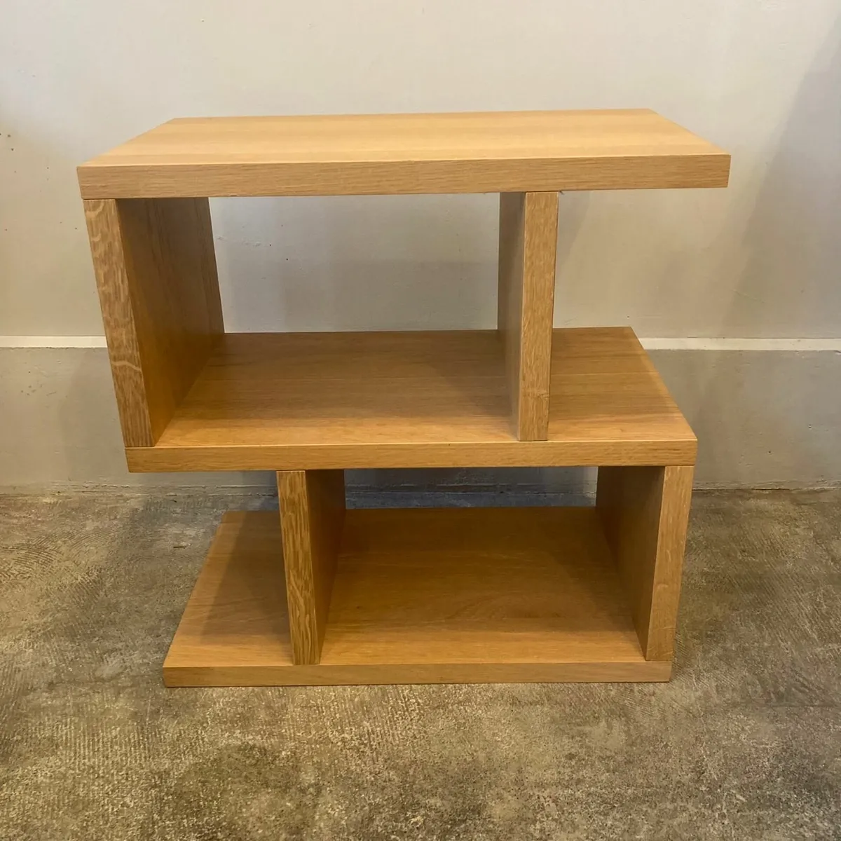 Three piece Oak Shelving: Content By Conran - Image 2