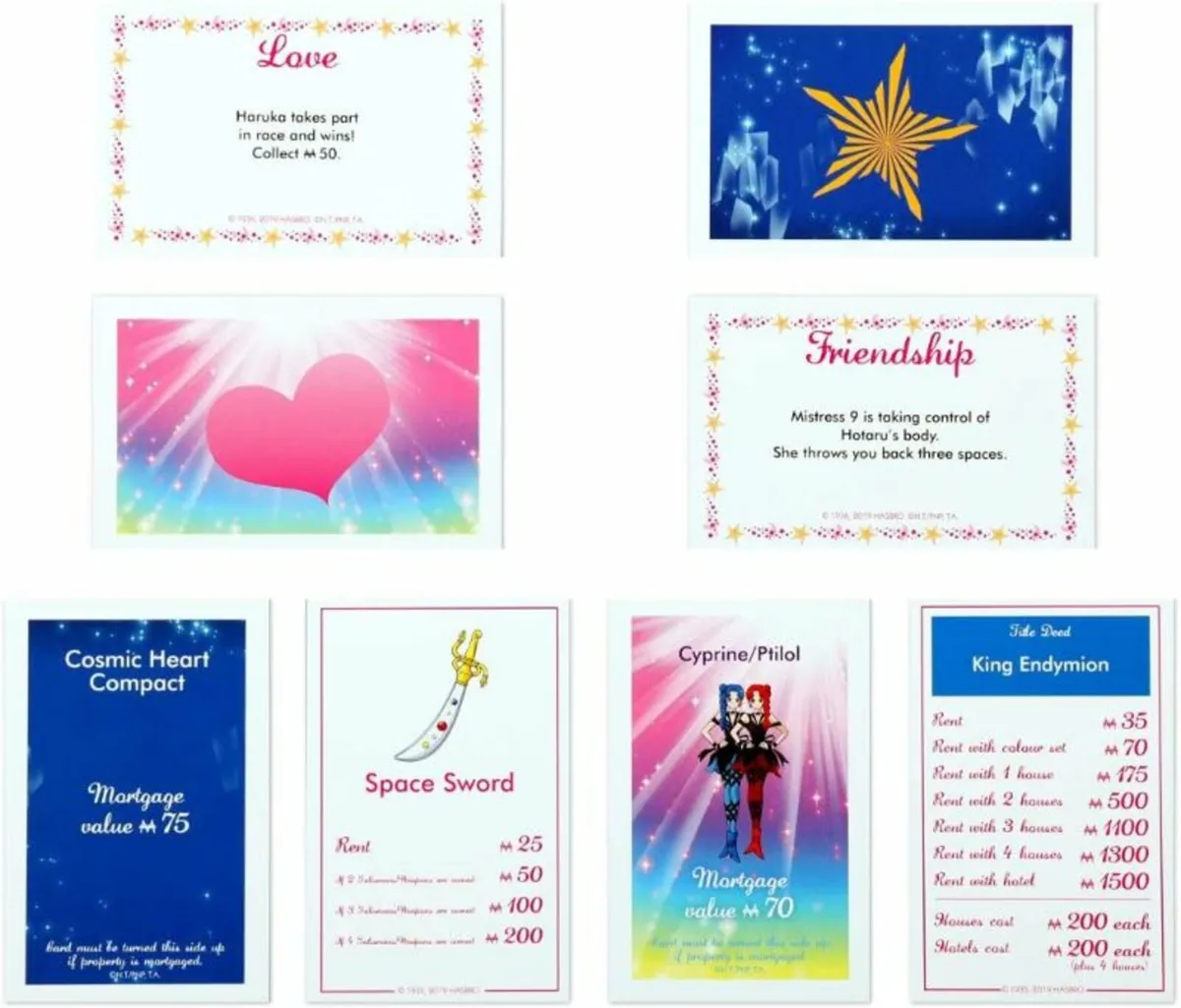 Monopoly Sailor Moon  Board Game - Image 3